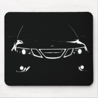 Saab 9-3 Aero Mousepad