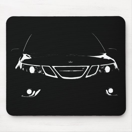 Saab 9-3 Aero Mousepad (Vorne)