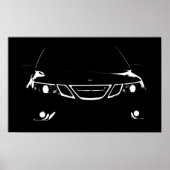 Saab 9-3 Aero Poster (Vorne)