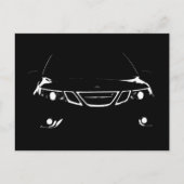 Saab 9-3 Aero Postkarte (Vorderseite)