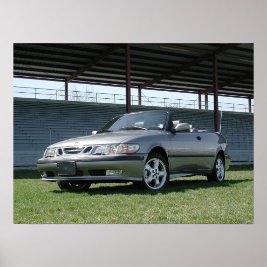 Saab 9-3-Konvertible Poster (Vorne)
