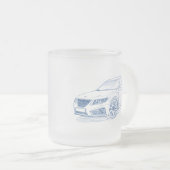 Saab 9-5 2011 mattglastasse (VorderseiteRechts)