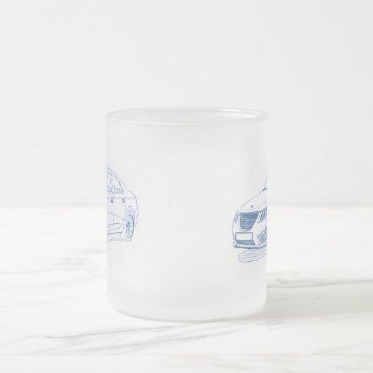 Saab 9-5 2011 mattglastasse (Mittel)