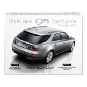 Saab 9-5 NG Sportcombi Calendar 2018 Kalender (Titelbild)