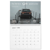 Saab 9-5 NG Sportcombi Calendar 2018 Kalender (Jan 2026)