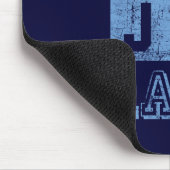 Saab Draken - BLAU Mousepad (Ecke)