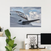 SAAB Gripen Poster (Heimbüro)