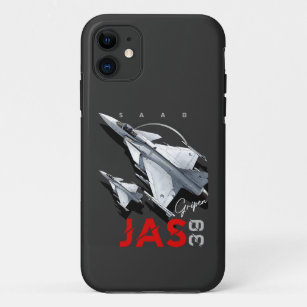 Saab JAS39 Gripen Schwedische Kampfjet-Maschine Case-Mate iPhone Hülle