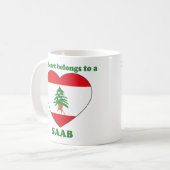 Saab Kaffeetasse (Vorderseite Links)