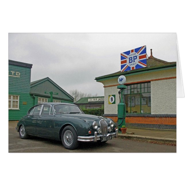 SAAB-Karte der 50er Jahre (Vorderseite (Horizontal))