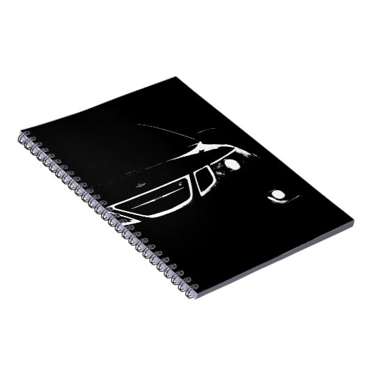 Saab-Notizbuch Notizblock (Rechte Seite)