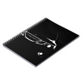 Saab-Notizbuch Notizblock (Linke Seite)