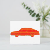 Saab-Profil Postkarte (Stehend Vorderseite)