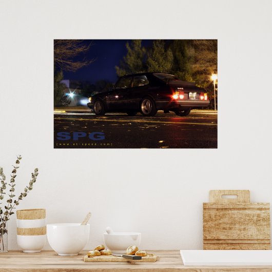 SAAB SPG POSTER (Küche)