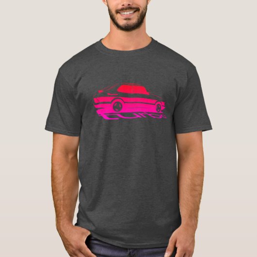 Saab Turbo-Rückgrat T-Shirt (Vorderseite)