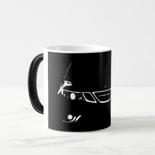 Saab verwandelnde Tasse (Vorderseite Links)