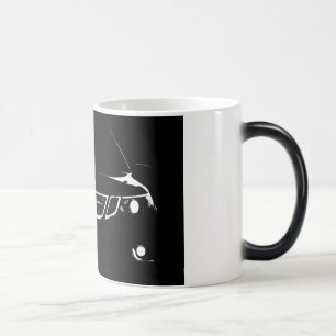Saab verwandelnde Tasse