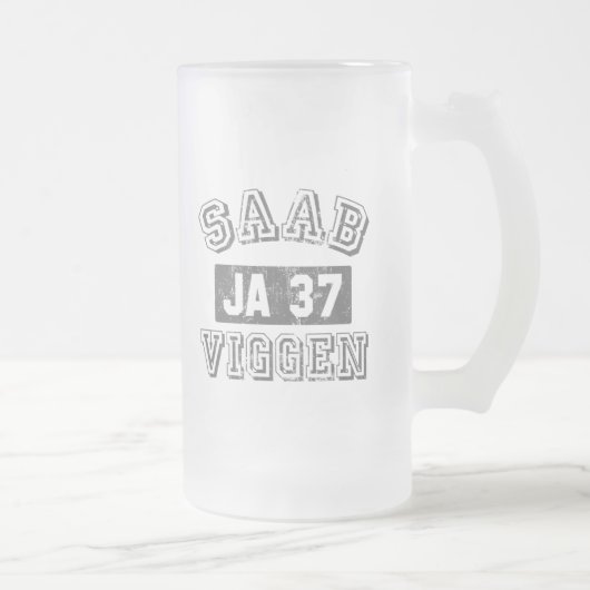 Saab Viggen Mattglas Bierglas (Rechts)