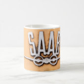 SAAB Vintage Logo-Tasse Kaffeetasse (Mittel)