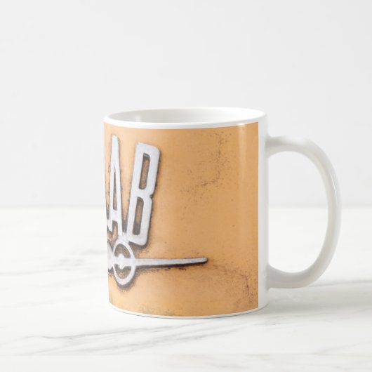 SAAB Vintage Logo-Tasse Kaffeetasse (Rechts)