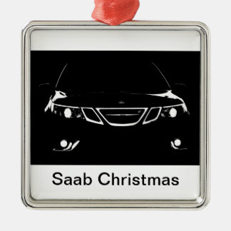 Saab-Weihnachten Ornament Aus Metall