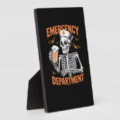 Saal 2 Side Emergency Department Halloween Nurine Fotoplatte (Seite)