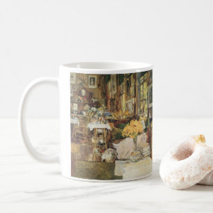 Saal der Blume von Childe Hassam, Vintage Kunst Kaffeetasse