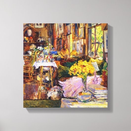 Saal der Blume von Frederick Childe Hassam Leinwanddruck (Vorderseite)