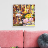 Saal der Blume von Frederick Childe Hassam Leinwanddruck (Insitu (Wohnzimmer))