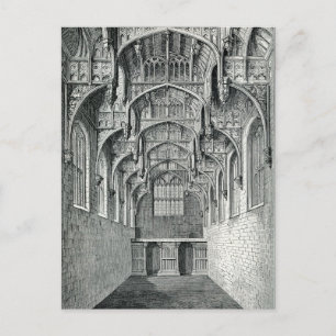 Saal des Hampton Court Palace Postkarte