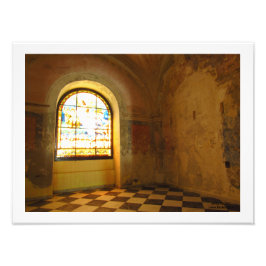 Saal im Dom San Juan Bautista Fotodruck