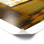 Saal im Dom San Juan Bautista Fotodruck (Ecke)