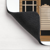 Saal Mousepad (Ecke)