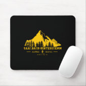 Saalbach Hinterglemm Austria Ski Resort Alpine Ski Mousepad (Mit Mouse)