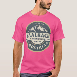 Saalbach-Hinterglemm Österreich Aktiv T-Shirt