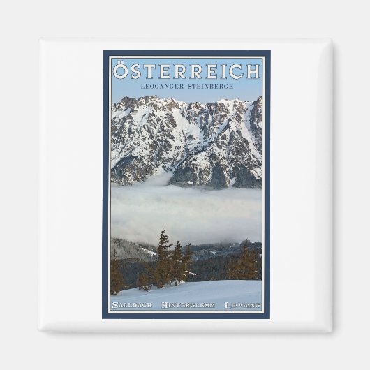 Saalbach - Talnebel Magnet (Vorne)