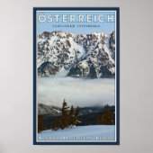 Saalbach - Valley Fog Poster (Vorne)