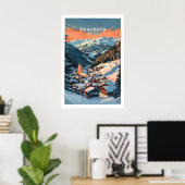 Saalbach Wandkunst Druck 1 Poster (Heimbüro)