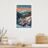 Saalbach Wandkunst Druck 1 Poster (Küche)