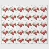 Saanen Goat Holiday Spirit Geschenkpapier (Flach)