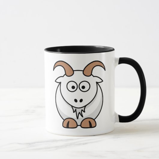 Saanenziege Tasse (Rechts)