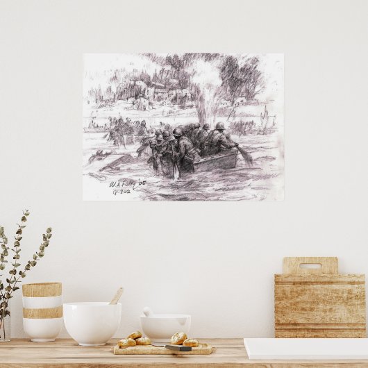 Saar unter Feuer Poster (Küche)