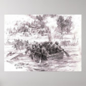 Saar unter Feuer Poster (Vorne)