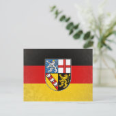 Saarland Postkarte (Stehend Vorderseite)