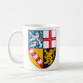 Saarland-Wappen Tasse (Links)