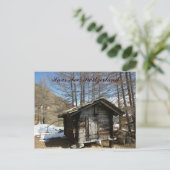 Saas Fee Postkarte (Stehend Vorderseite)