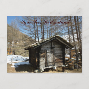 Saas Fee Postkarte