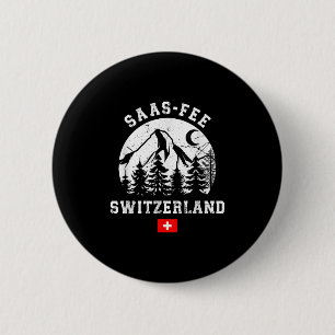 Saas-fee Schweiz Skigebiet Alpen Alpinski Button