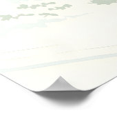 Saas Fee Schweiz Skigebiet Reiseplakat Poster (Ecke)