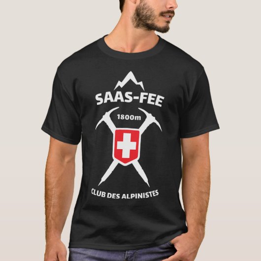 Saas-Fee T-Shirt (Vorderseite)